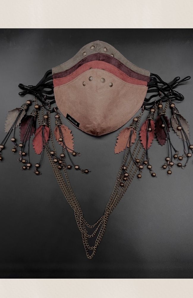 Sophie Mask Chain - Camel