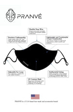 Sequin Mask - Shiny Black